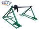 50KN Cable Drum Lifter Jack Stand Transmisi Overhead Line Tool